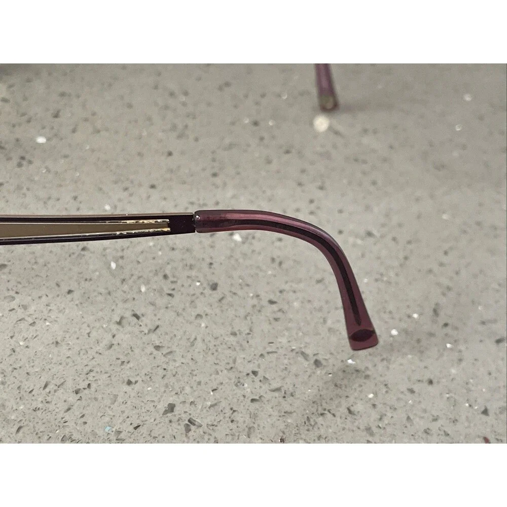 Fysh UK 3363 582 Eyeglasses Frames ONLY 51-15-135 Urban Eyewear Purple Gold